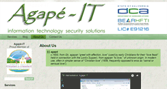 Desktop Screenshot of agape-it.com